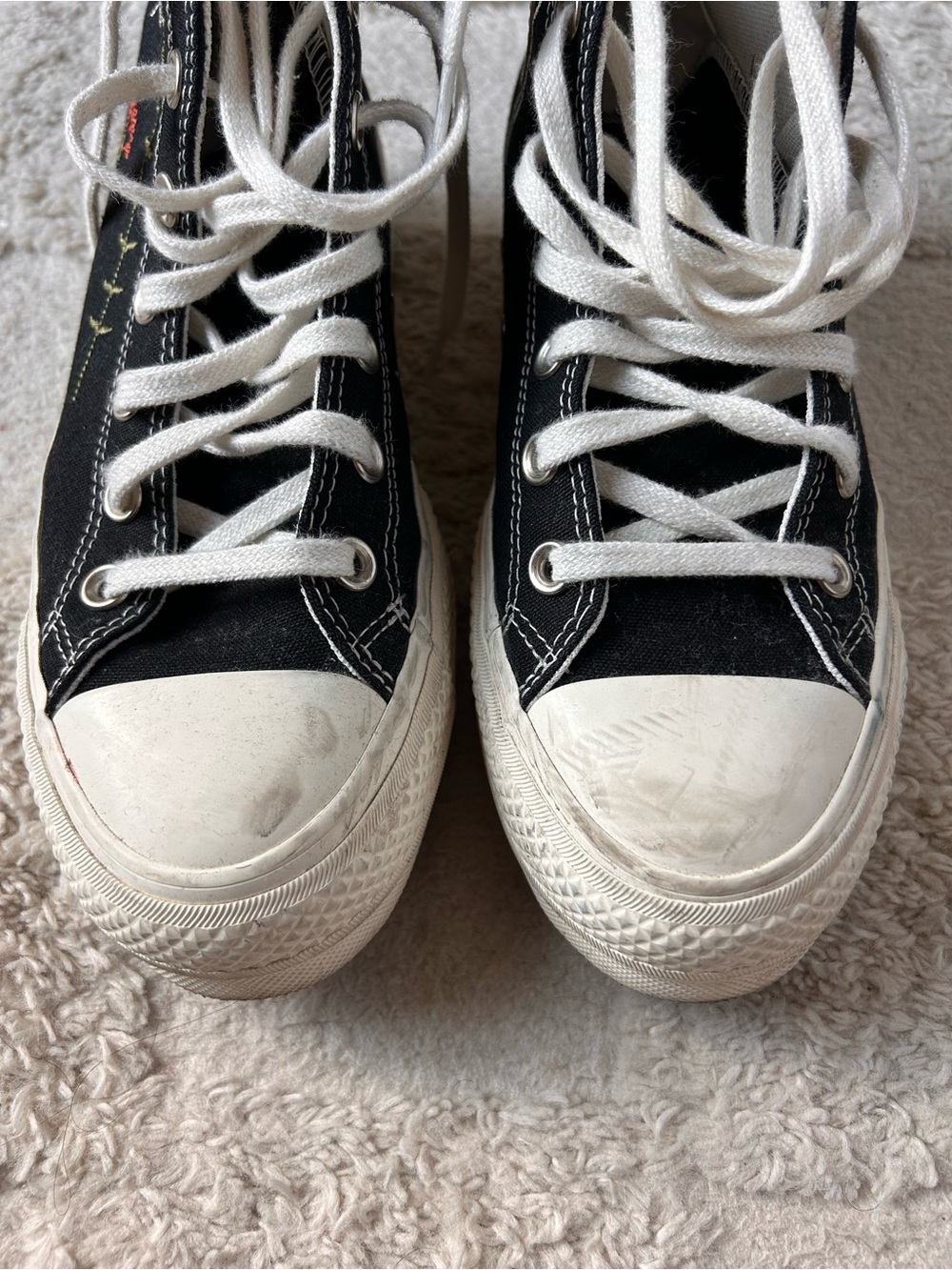Converse Chuck Taylor All Star Lift Sneakers Enchanted Garden Embroidered 7.5 - Picture 6 of 9